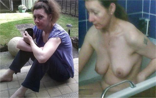 25P Jayne UK, une MILF habillée et déshabillée, capture