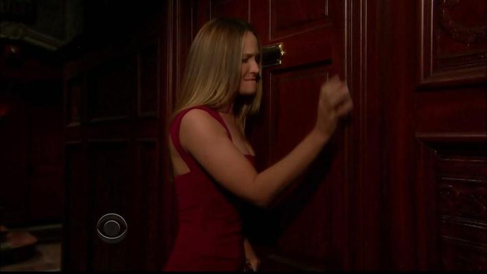 25P Sexy Soap Star Sharon Case Stuns In A Red Dress