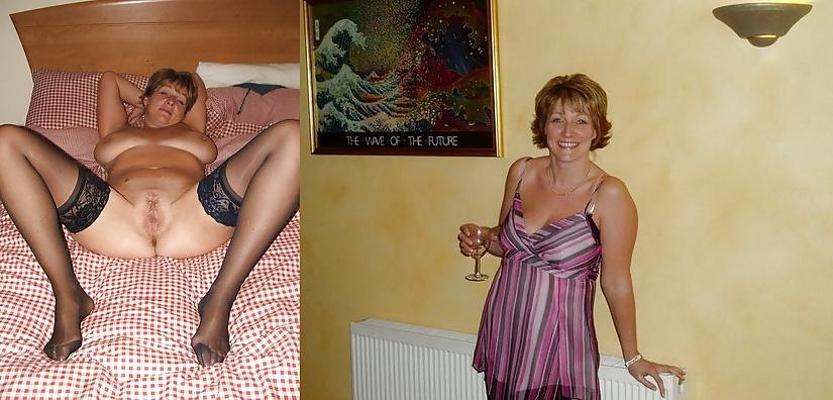 25P AMATEUR MILFS: DRESSED & UNDRESSED