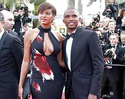 7P Eto'o and wife