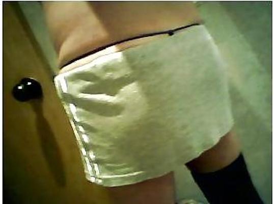 9P Boy in Girlie pants, stockings, skirt