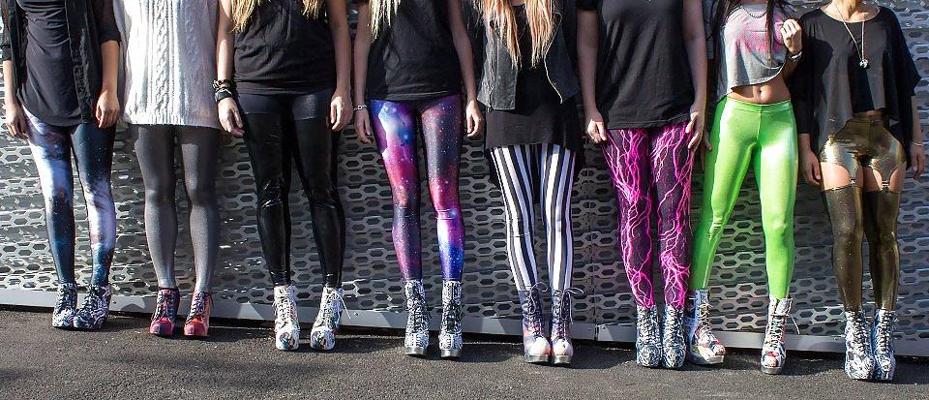 25P Leggings, tights, spandex, latex, lycra, cute, hot, sexy