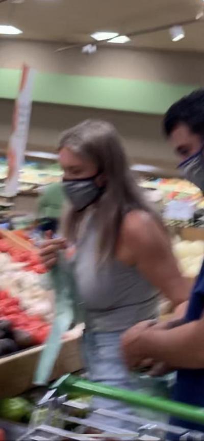 25P Covid Grocery Store huge tits, teen, ass