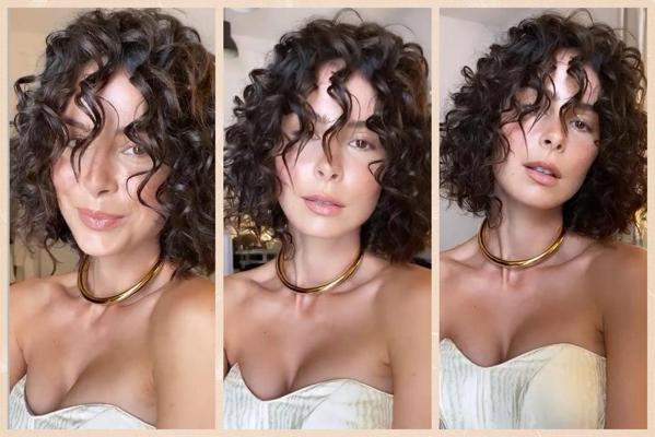 6P Lena Meyer Landrut curly fuck look