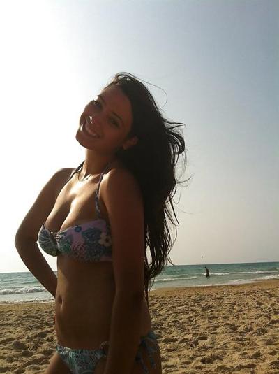 25P Fille arabe clignotant 5