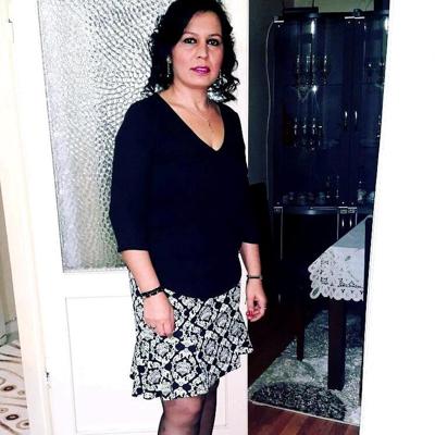 16P Turkish Mature Nylon Socks Skirt Turk Mature Aysel olgun