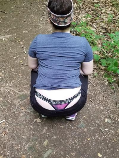 7P Pawg outdoors thong