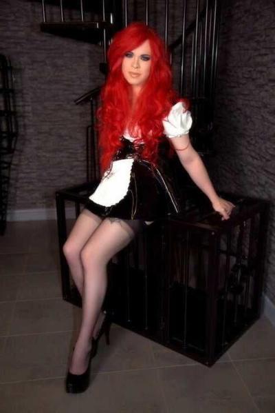 25P Sexy Sissy-Dienstmädchen