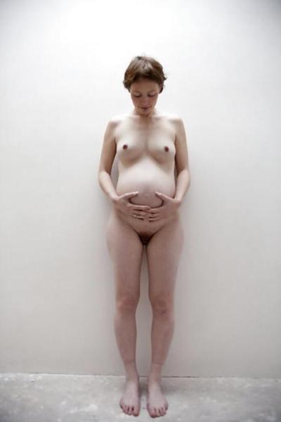 25P Black and White pregnant