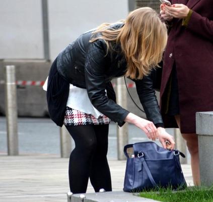 25P Street Pantyhose - Real Life UK Slags