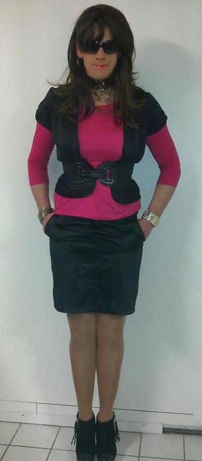 6P Me in a business suit cd tv sissy