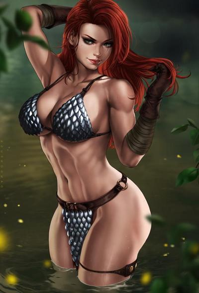 11P Dandon Fuga - Red Sonja