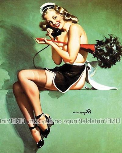 25P Pin up maid
