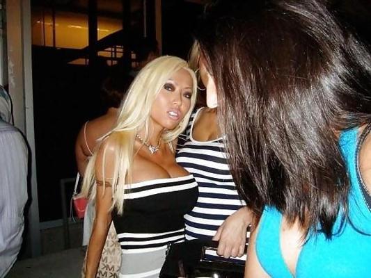 25P Amazing Bimbos - Horny Plastic &amp; Fake Tits Sluts 63