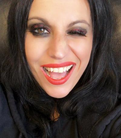 20P Cristina Scabbia sexy Italian metal MILF