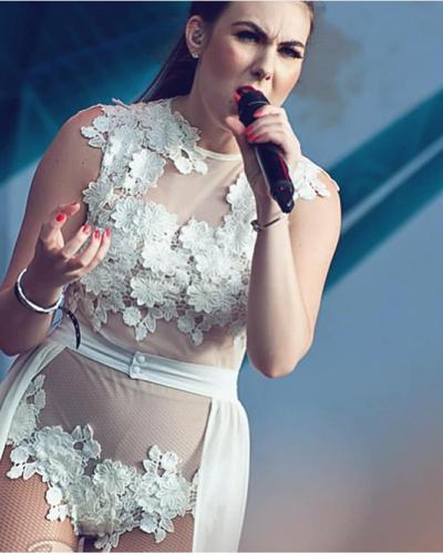 25P Elize Ryd металлическая певица и соблазнительница члена