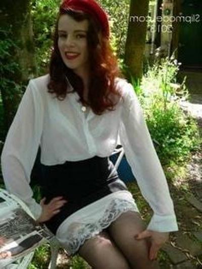 25P Silky nylon lingerie