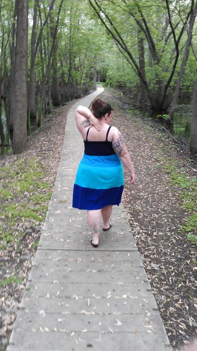 14P Nude at a park