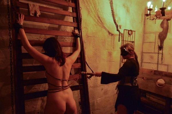 19P Whip as they strike bare skin