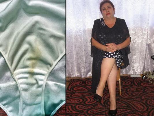 5P Mamie aux gros seins et culotte sale