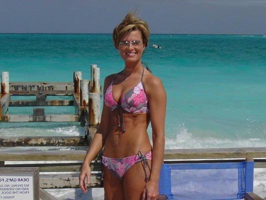 25P My favorite MILFs: Adrienne - slim wife small tits