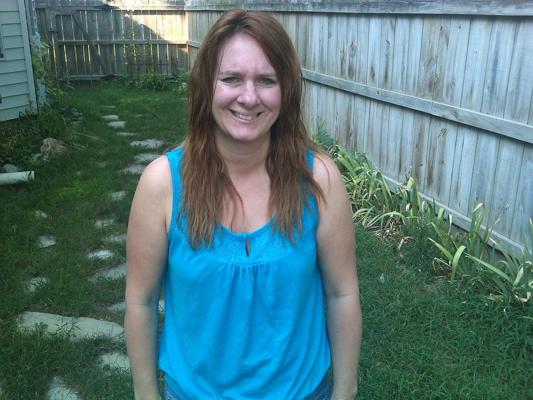 25P 5. Kansas wife poses for exposure.