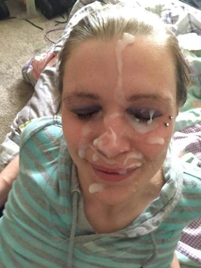 25P Cum face