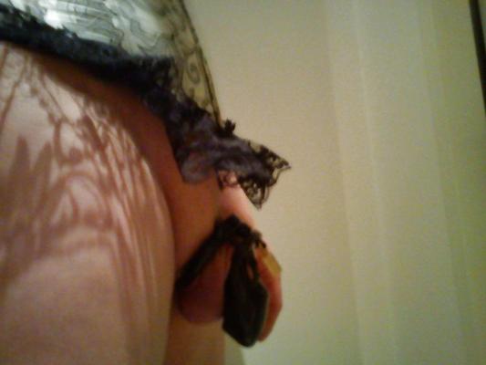 4P Chastity cb 3000 and corset for the night