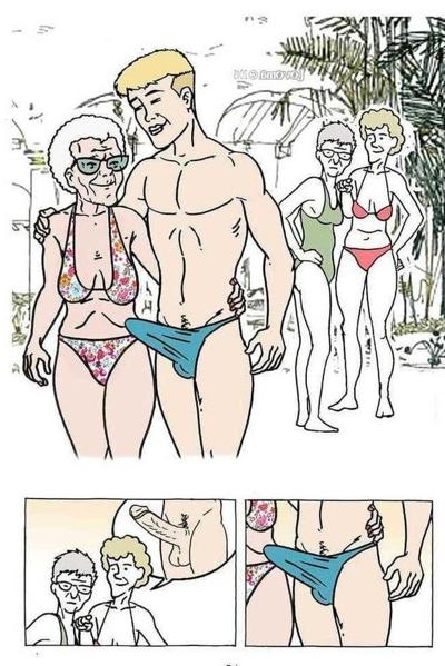 25P Granny cartoon