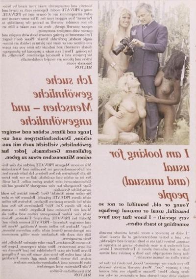 25P Vintage Retro Porno - Private Magazine - 044