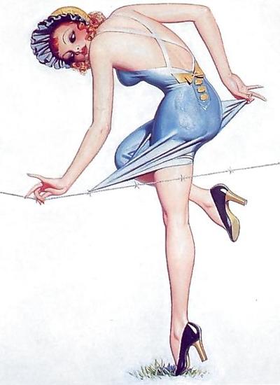 17P Enoch Bolles ピンナップ アート写真