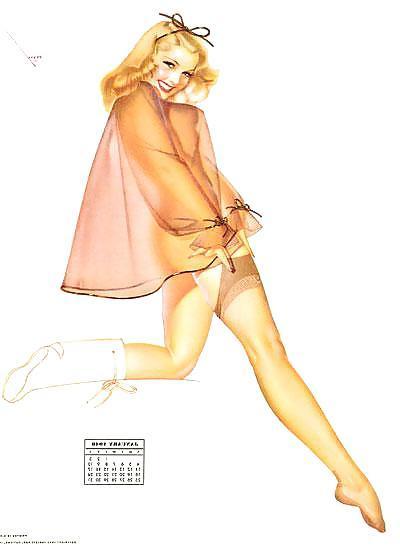 13P Erotic Calendar 10 - Petty Pin-ups 1948