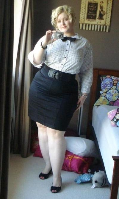 25P Pretty BBWs and fatties from fashion blogs #6