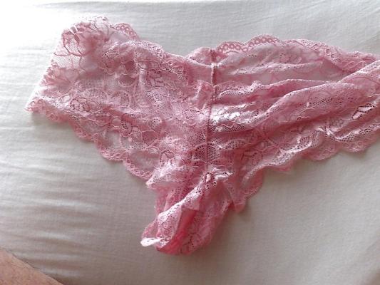 5P A guy I know with his wifes panties