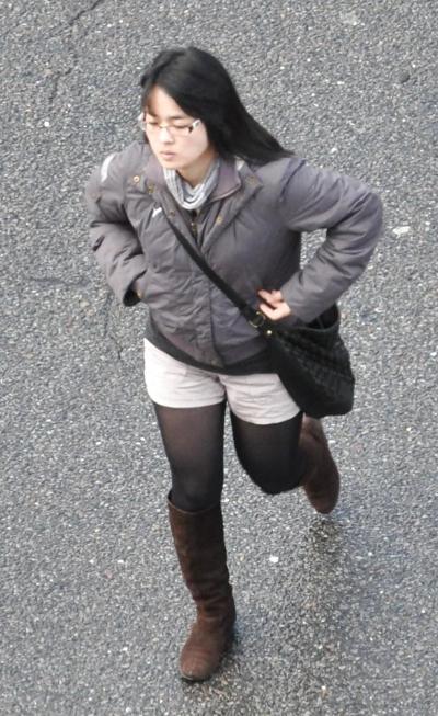 9P Harlem Girls in the Heat New York Asiatische Shorts und Stiefel