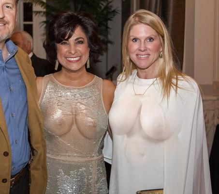15P Classy women  wering see through dresses