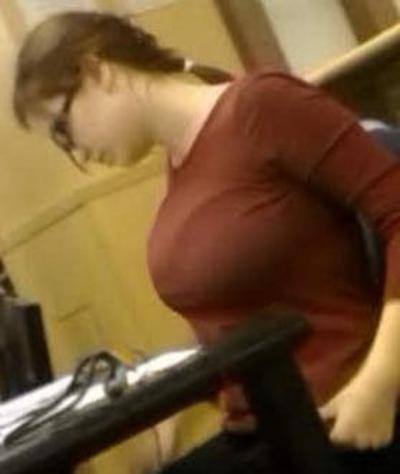 23P Nerdy glasses wearing females with big tits#2