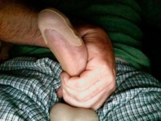 16P My  nylon covered cock