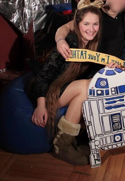 25P Nerdy Girls Party in Pantyhose Part 1