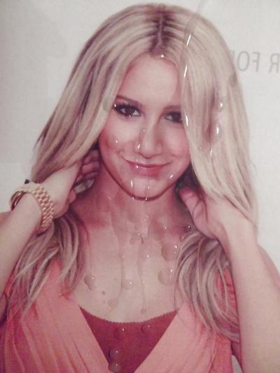 7P Sperme sur Ashley Tisdale