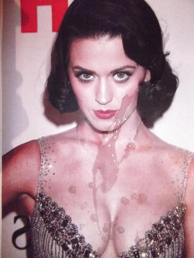 4P Sperme sur Katy Perry