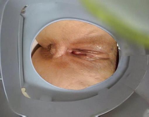 8P Gefälschte Toilettenbilder mit meiner Frau