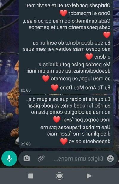 8P declaracoes de submissas  submissive statements