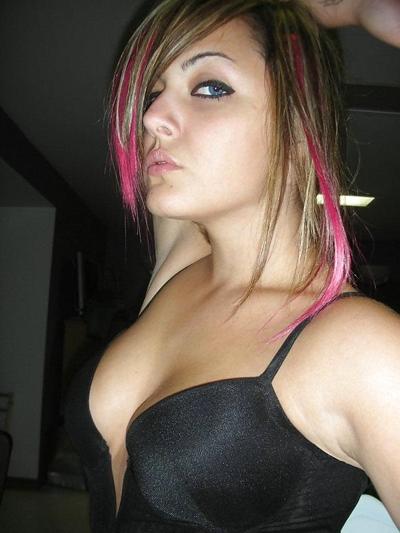 7P Young emo blonde 