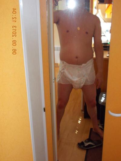 8P in diaper 1 en couche culotte 1